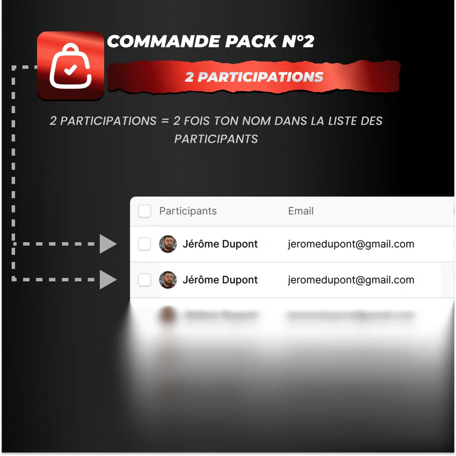 Pack 2 Concours STARFOBOISERIE 2026