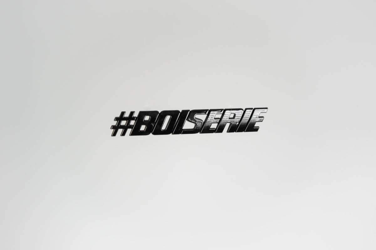 Sigle #BOISERIE noir