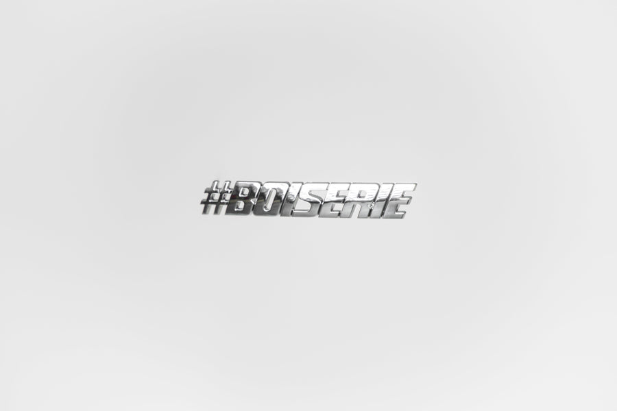 Sigle #BOISERIE Chrome
