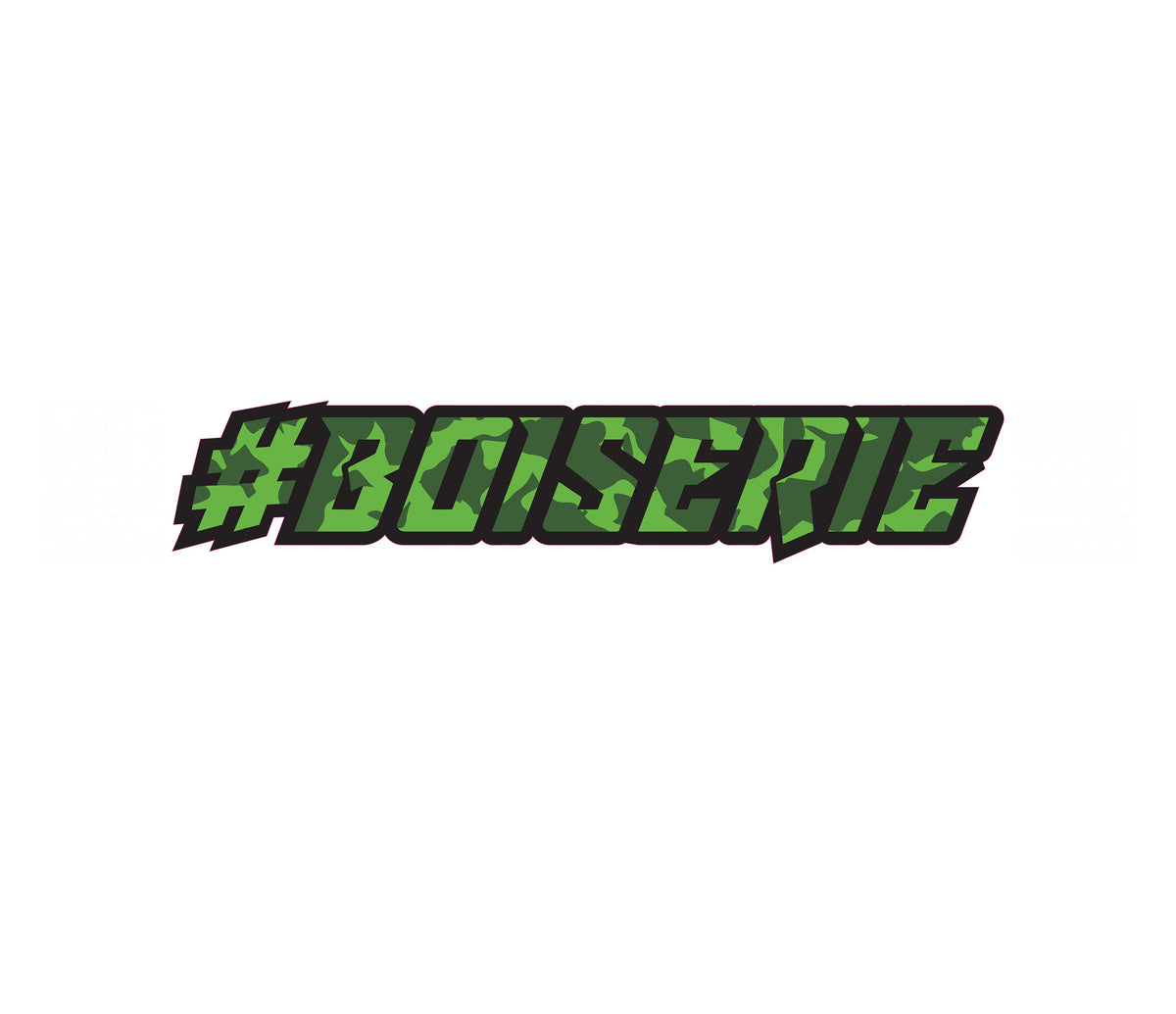 STICKERS CAMO PARE-BRISE
