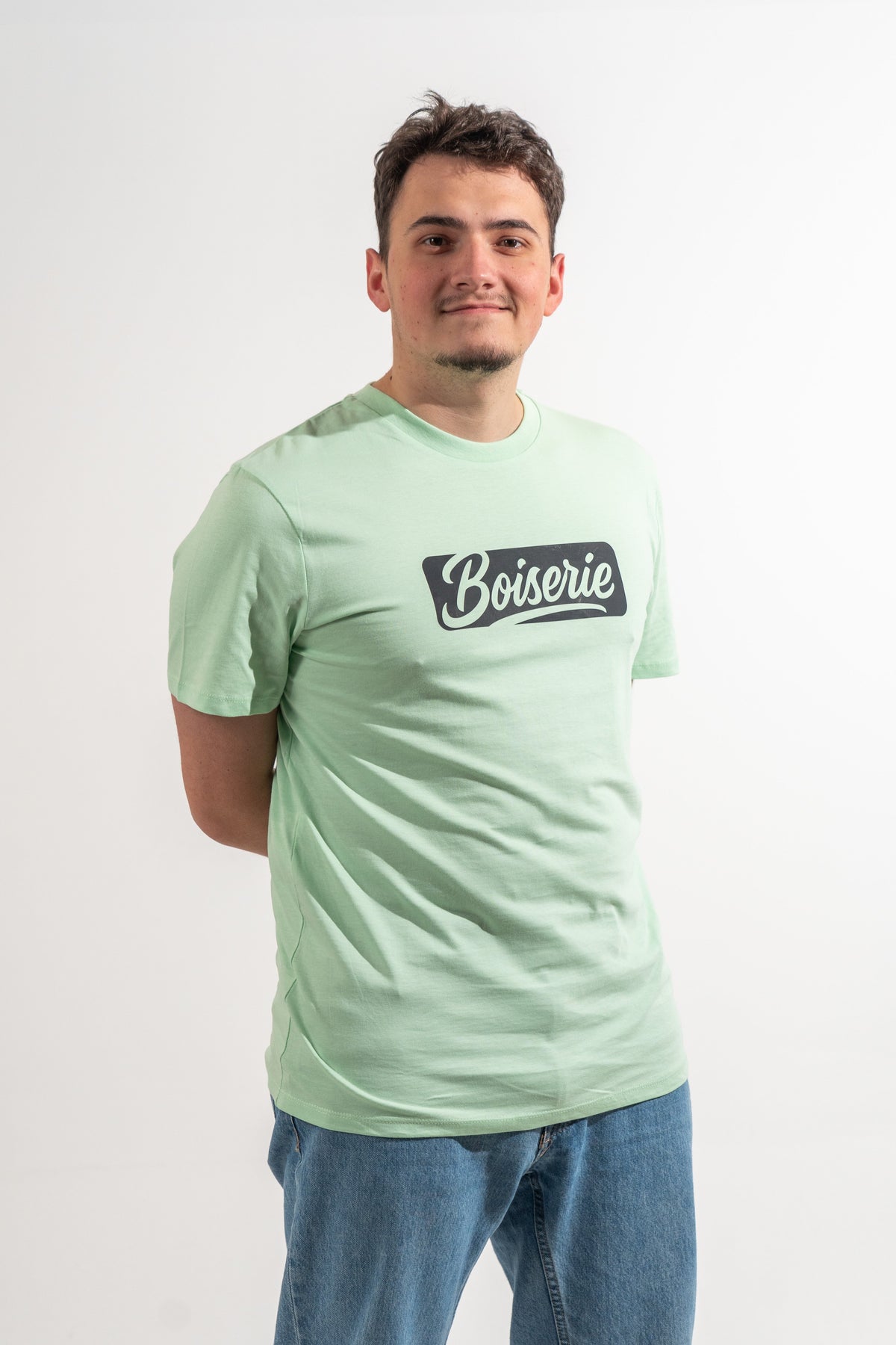 LE T-SHIRT MENTHE BOISERIE NOIR
