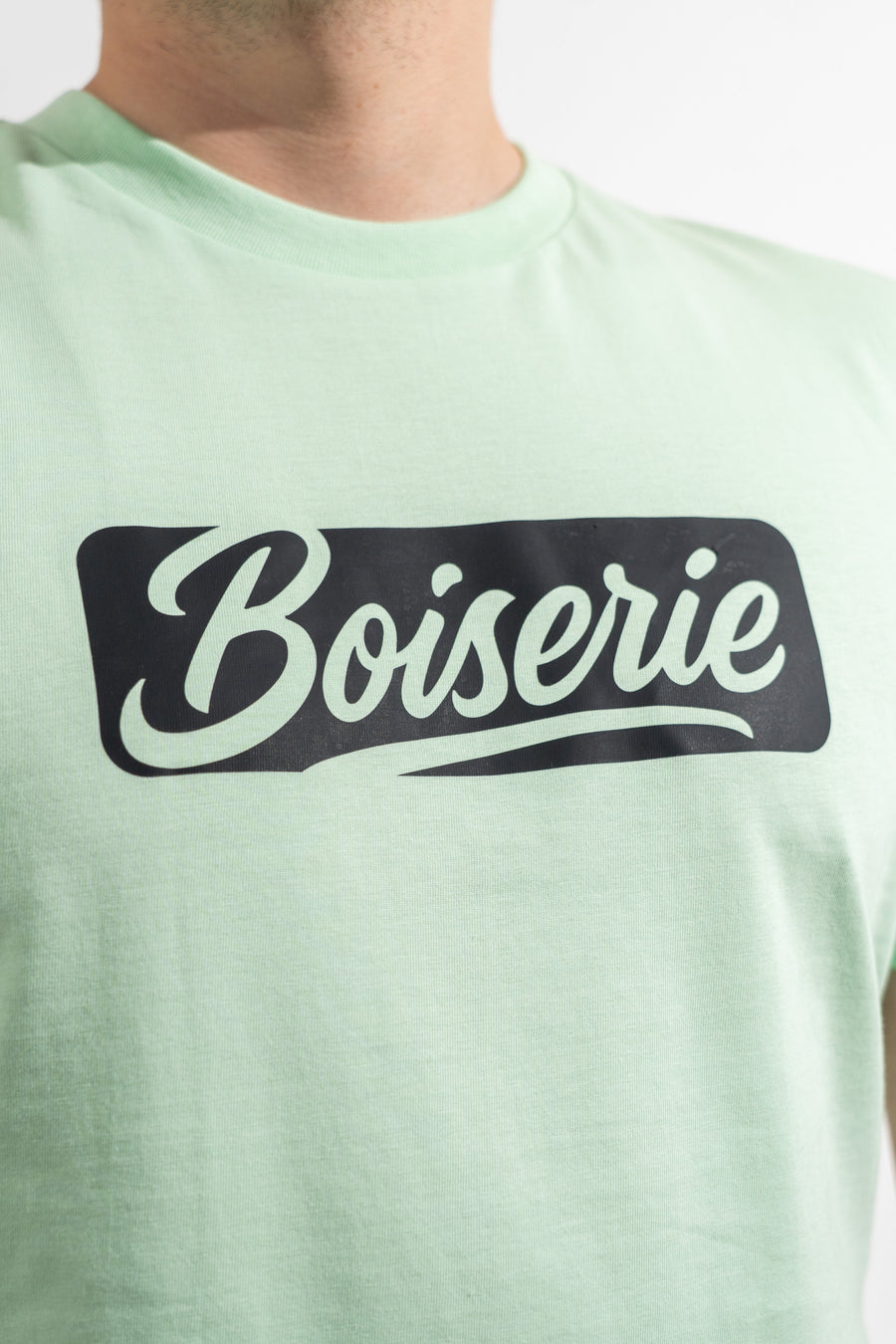 LE T-SHIRT MENTHE BOISERIE NOIR