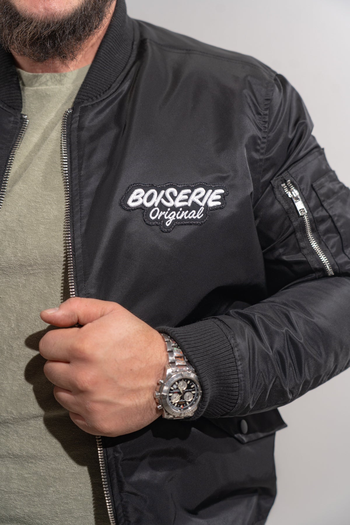 BOMBER BOISERIE REMBOURRÉ