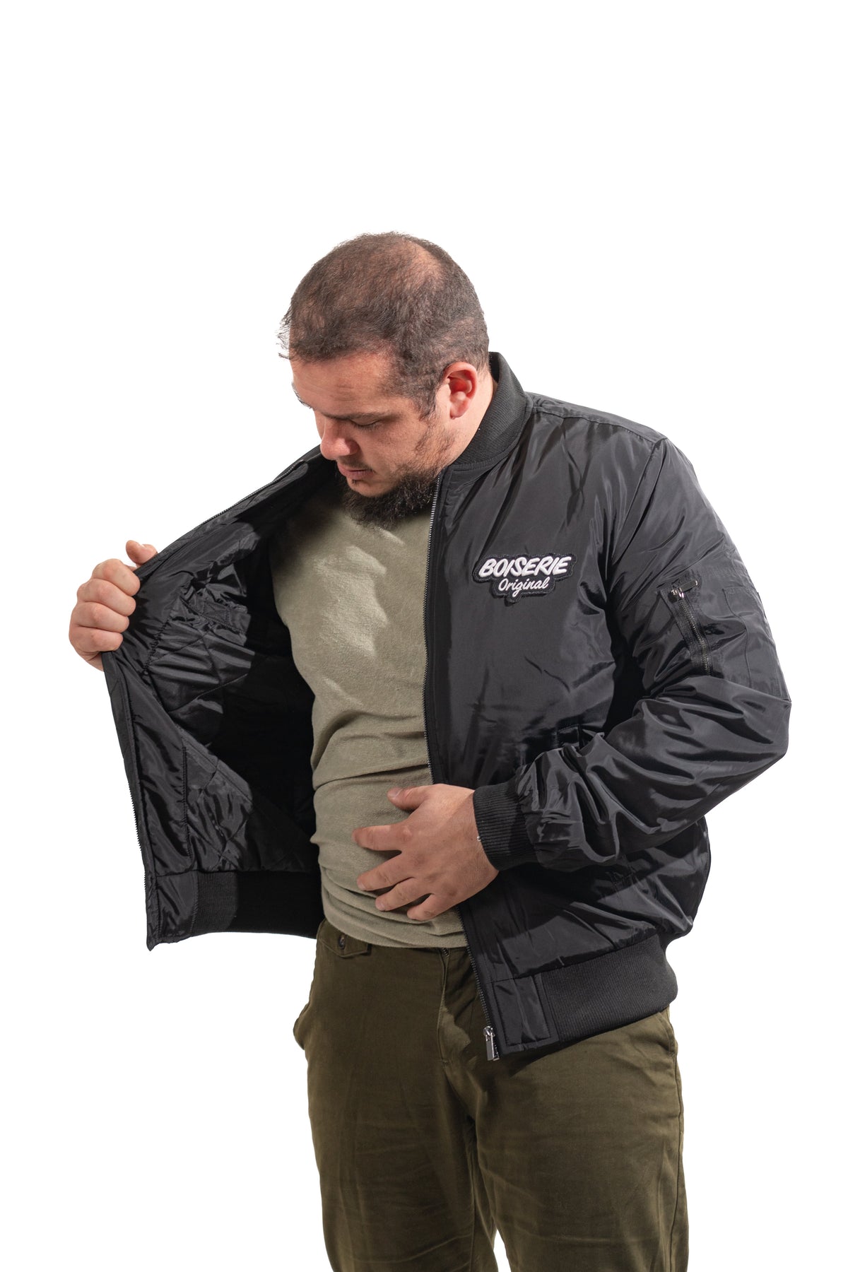 BOMBER BOISERIE REMBOURRÉ