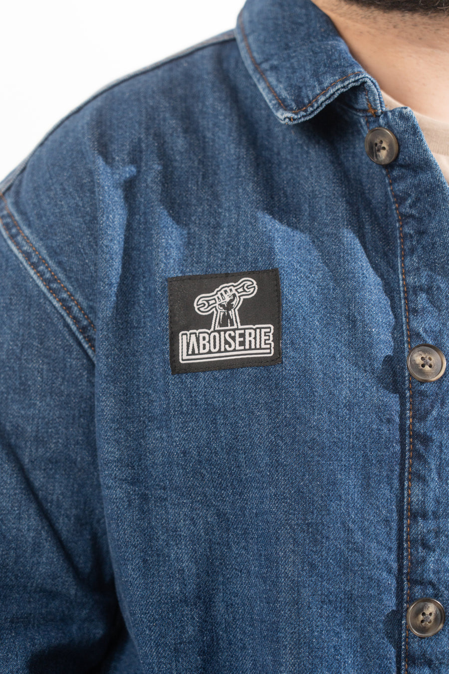 VESTE JEAN BOISERIE