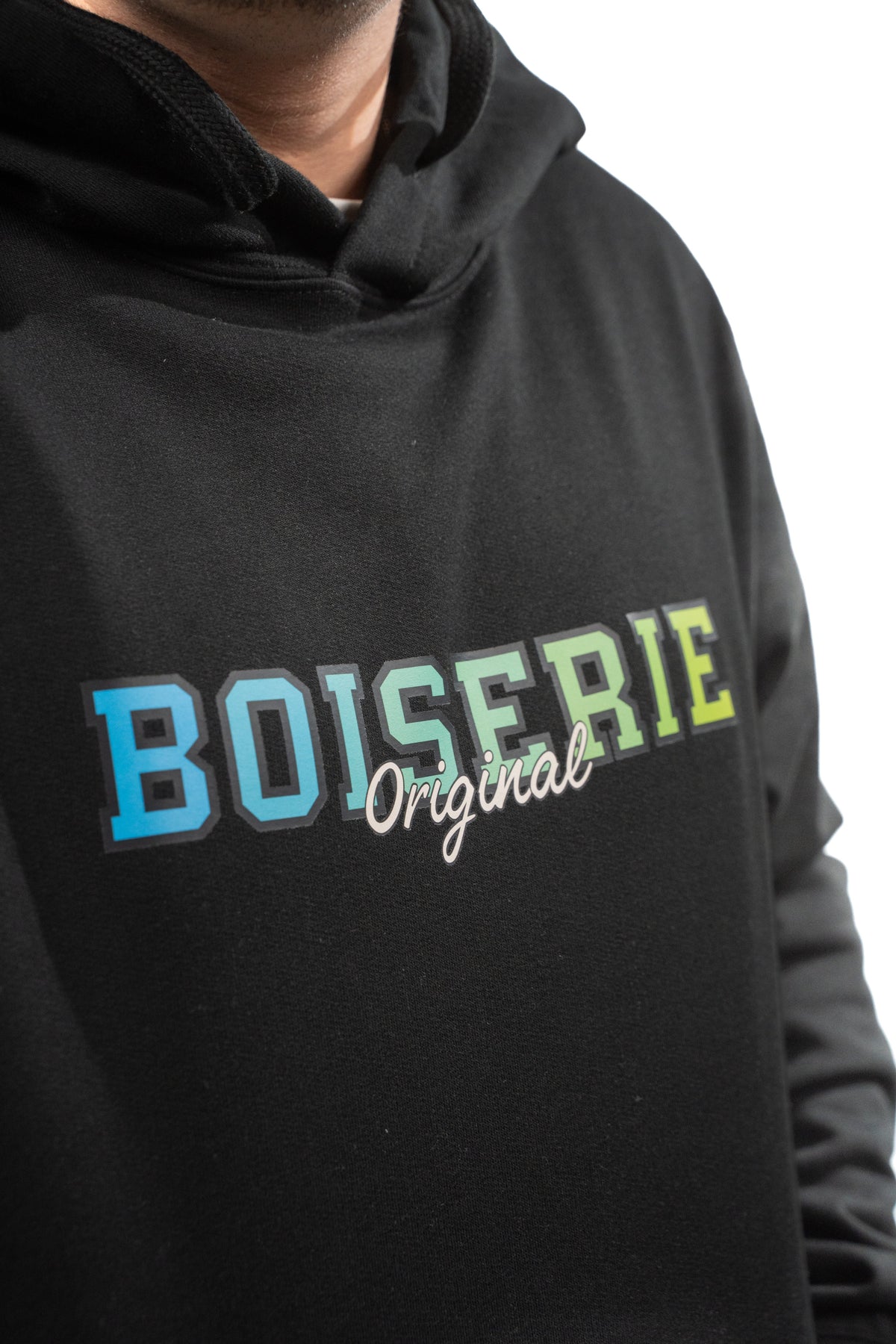 SWEAT BOISERIE EFFET BRODERIE