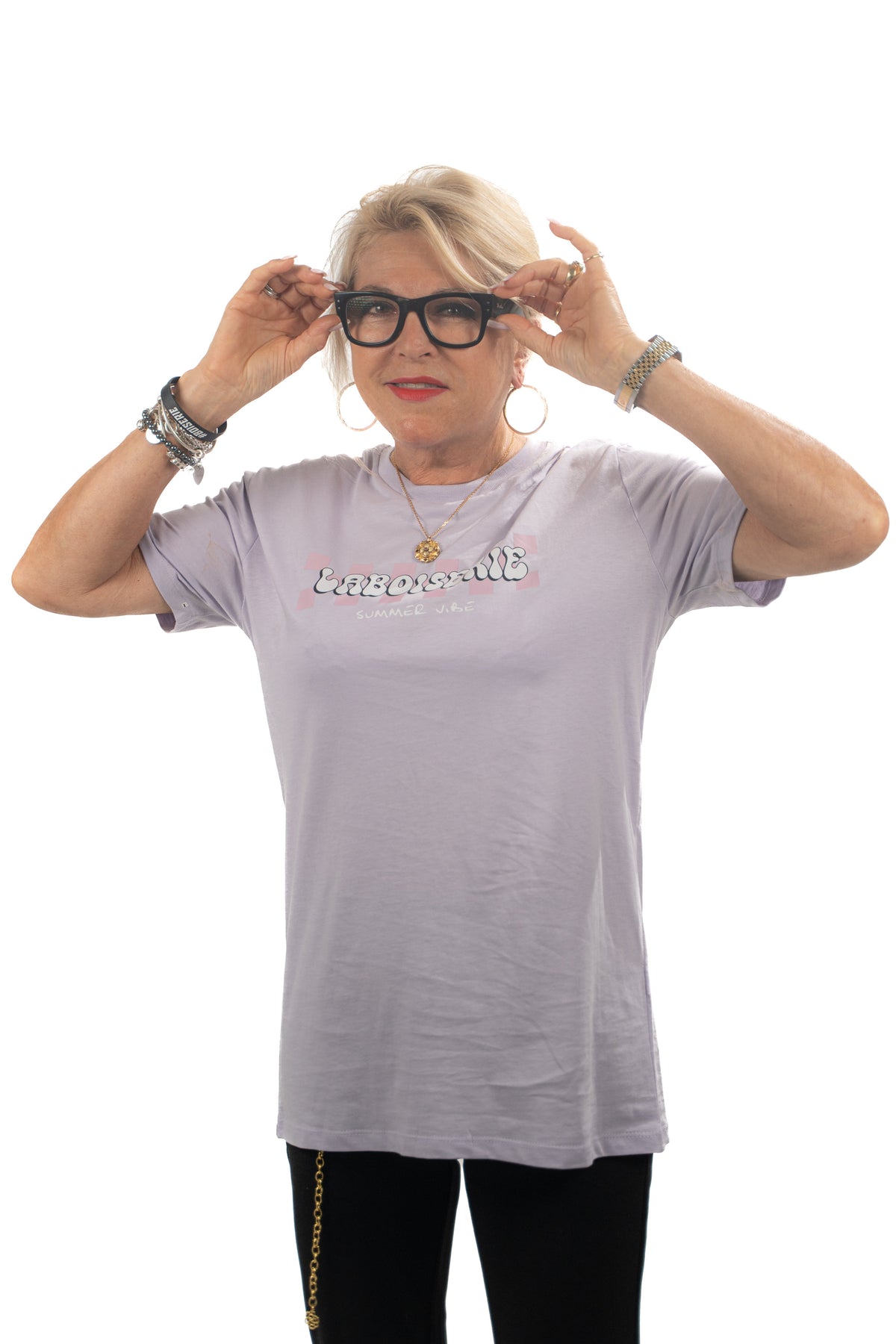 LE T-SHIRT LILA SUMMER VIBES