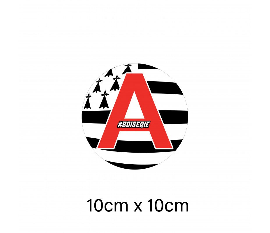 LE STICKER "A" BOISERIE MOTO