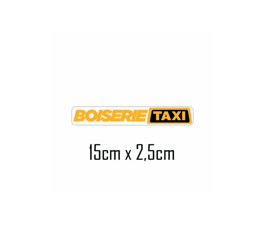 LE STICKER BOISERIE TAXI