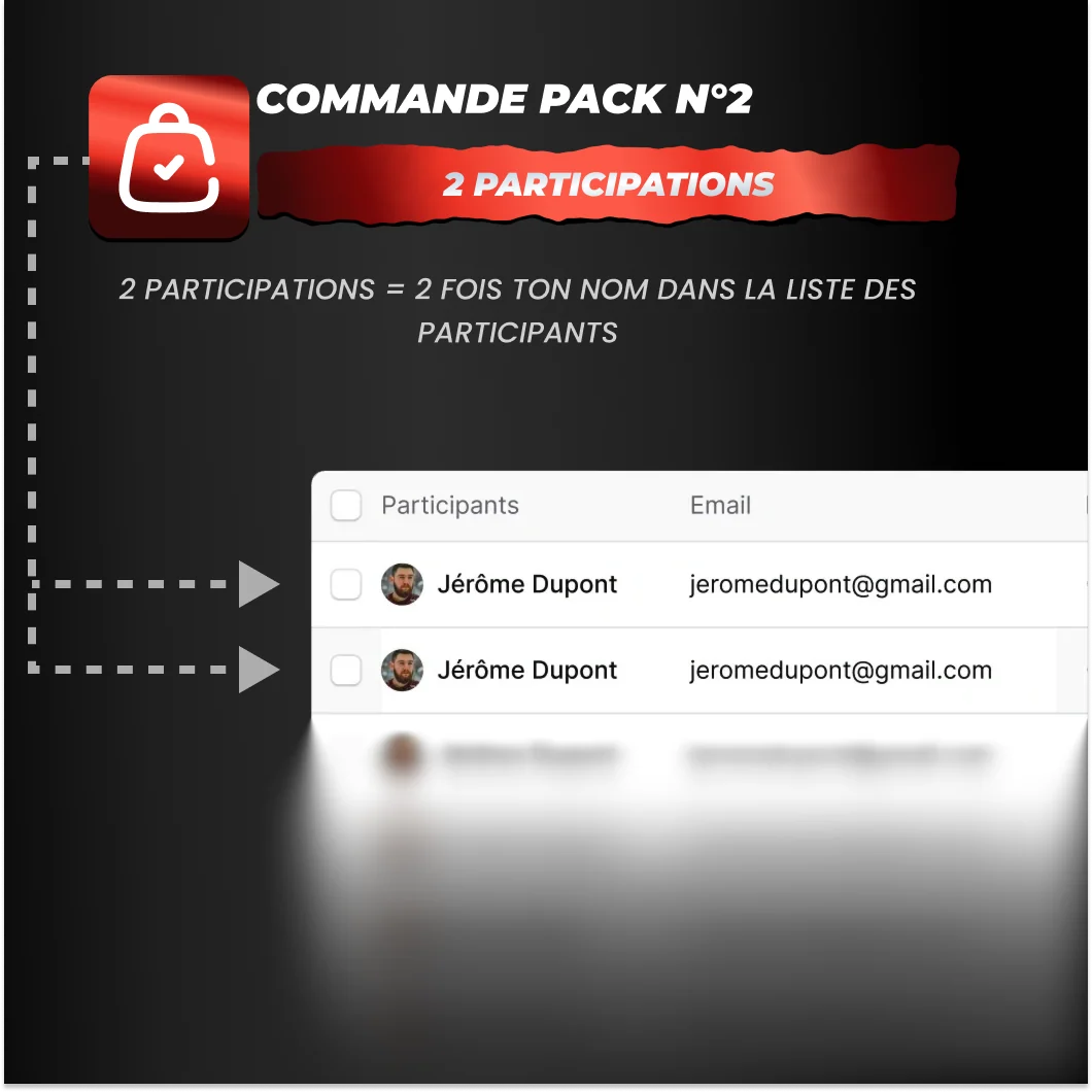 Pack 2 Concours STARFOBOISERIE 2026