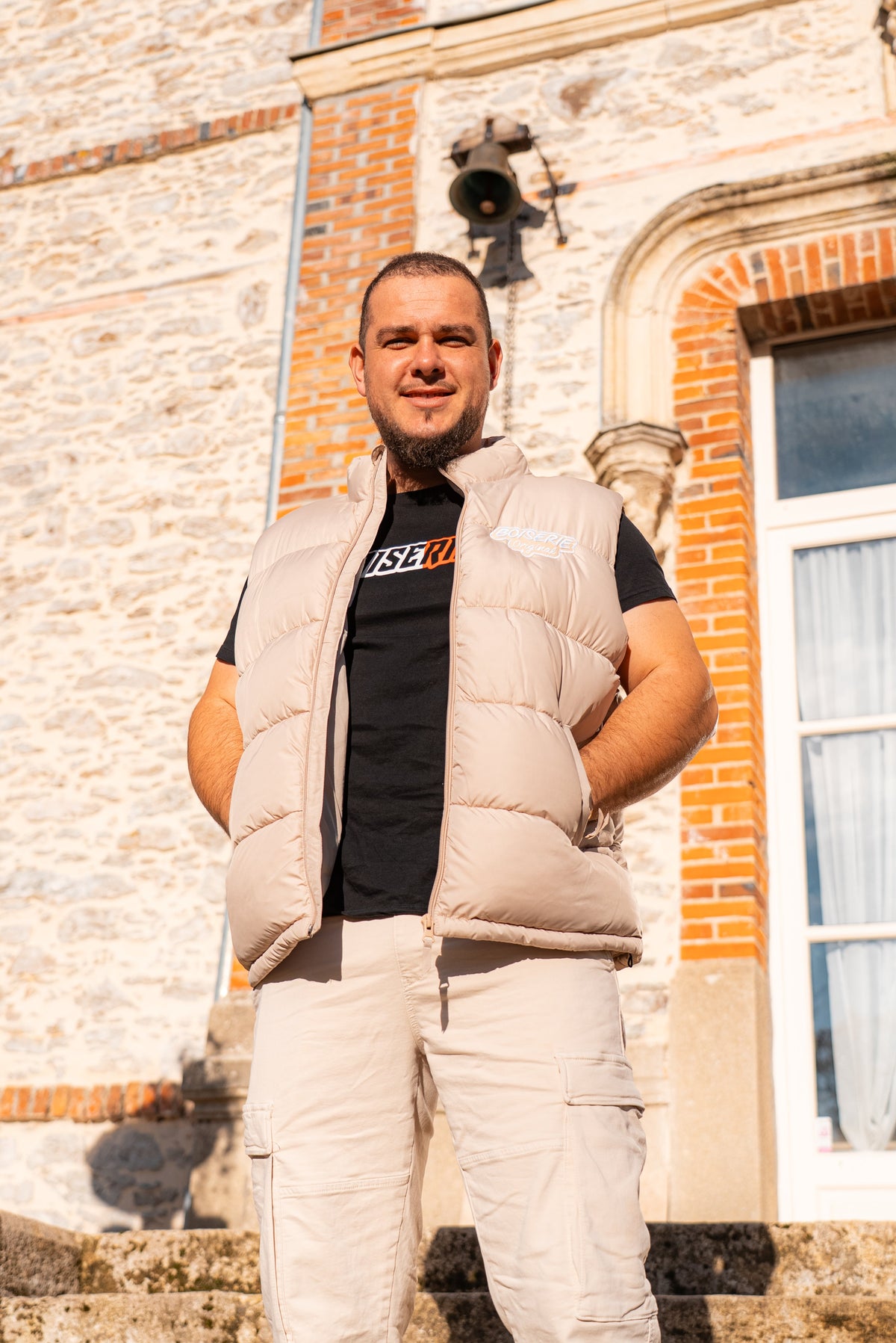 DOUDOUNE SANS MANCHE BOISERIE