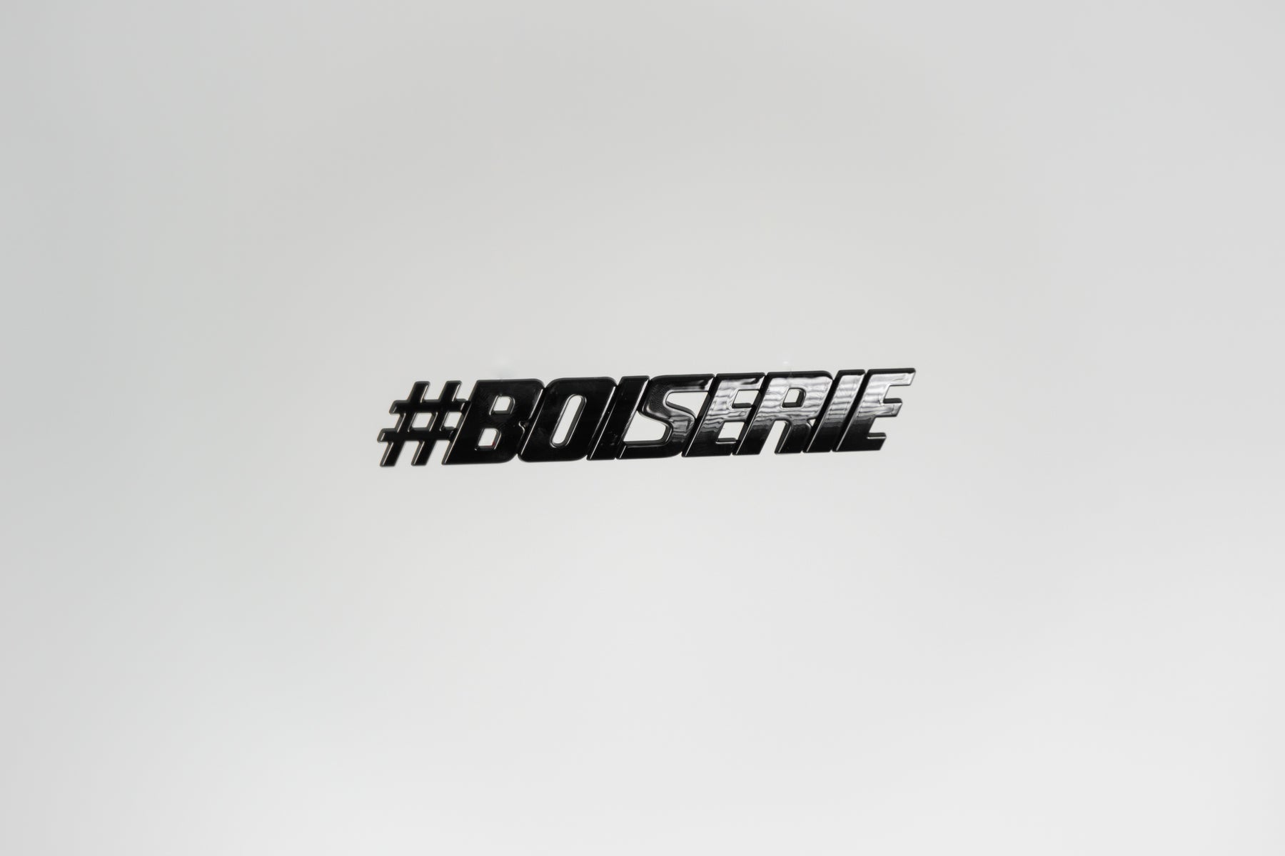 Sigle #BOISERIE noir