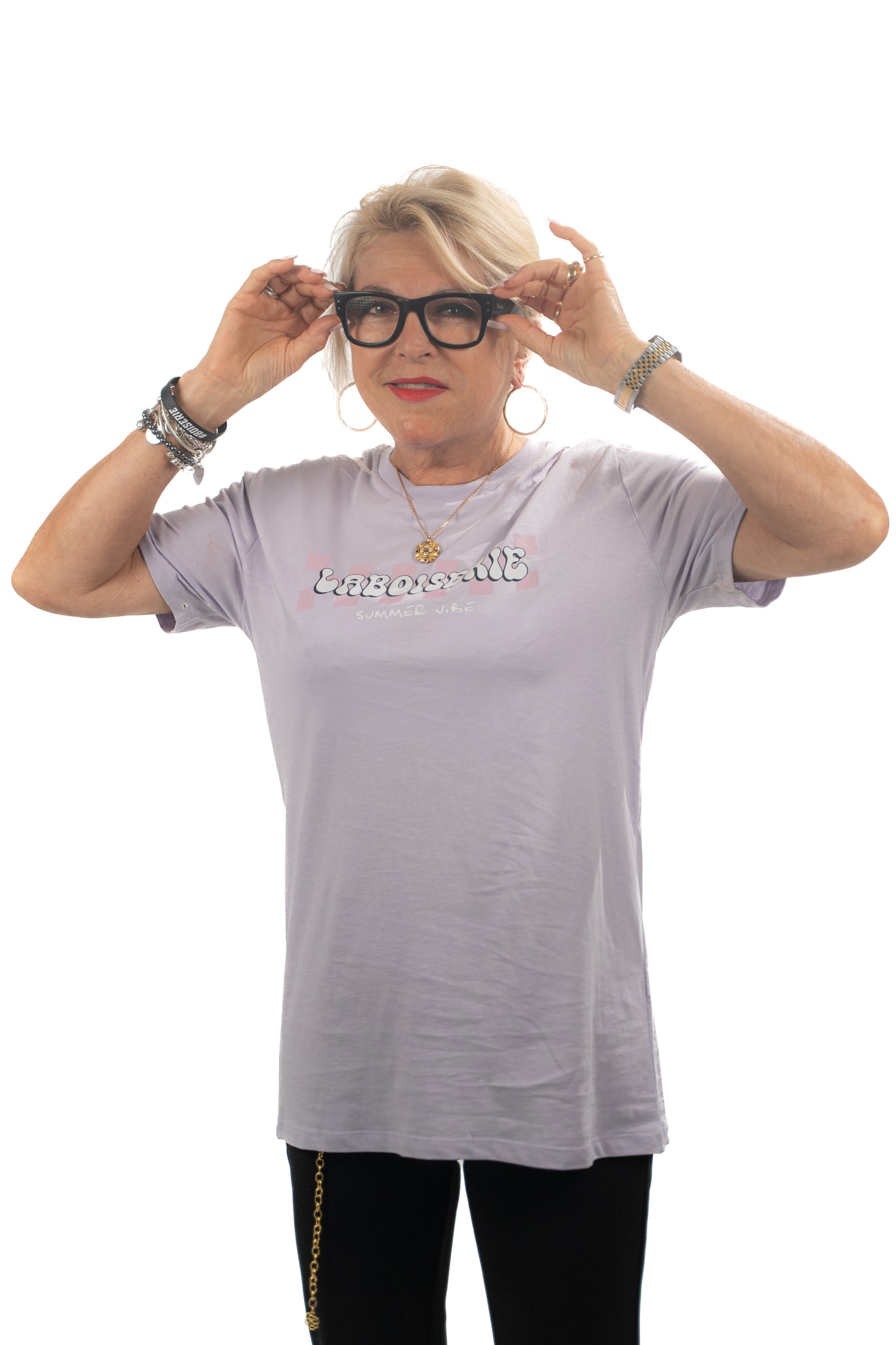 LE T-SHIRT LILA SUMMER VIBES